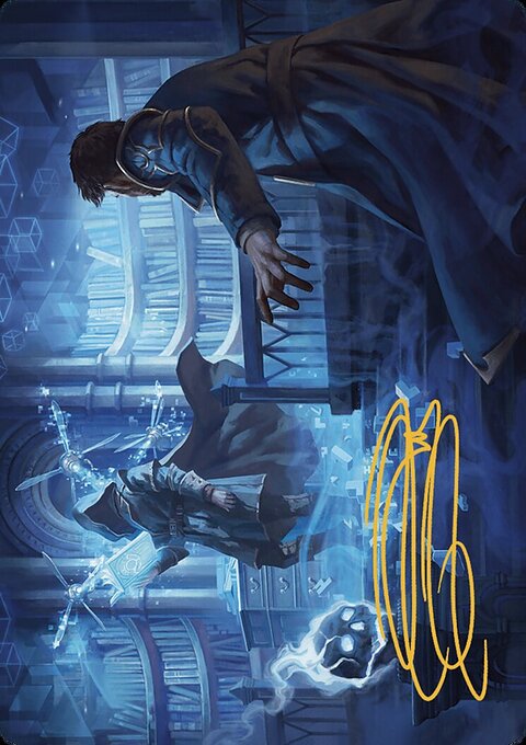 Intrude on the Mind Art Card [Murders at Karlov Manor Art Series]