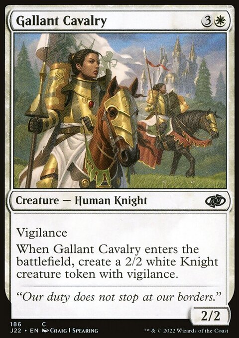 Gallant Cavalry [Jumpstart 2022]