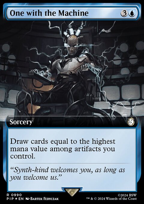 One with the Machine (Extended Art) (Surge Foil) [Fallout]