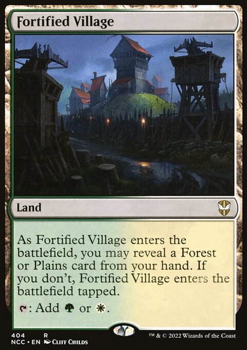 Fortified Village [Streets of New Capenna Commander]
