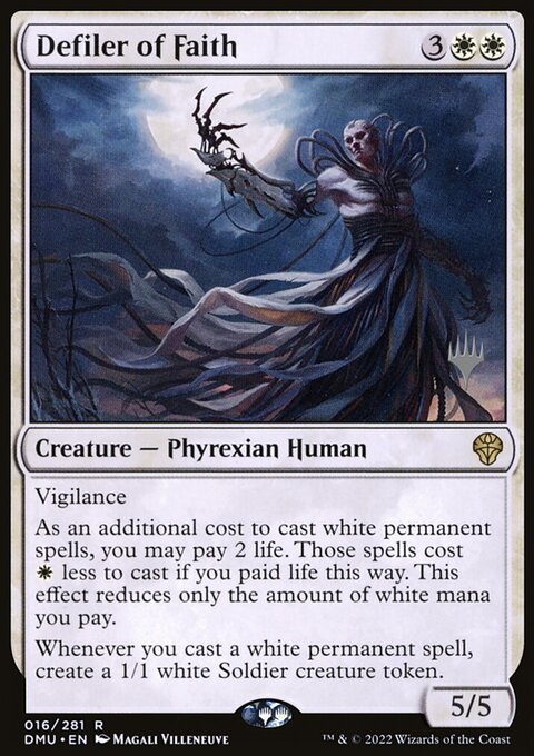 Defiler of Faith (Promo Pack) [Dominaria United Promos]