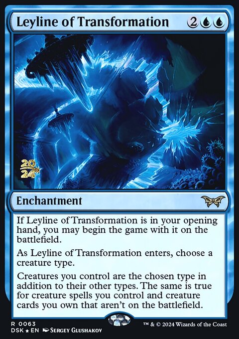 Leyline of Transformation [Duskmourn: House of Horror Prerelease Promos]