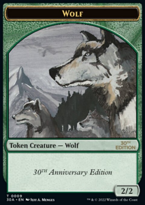 Wolf Token [30th Anniversary Tokens]