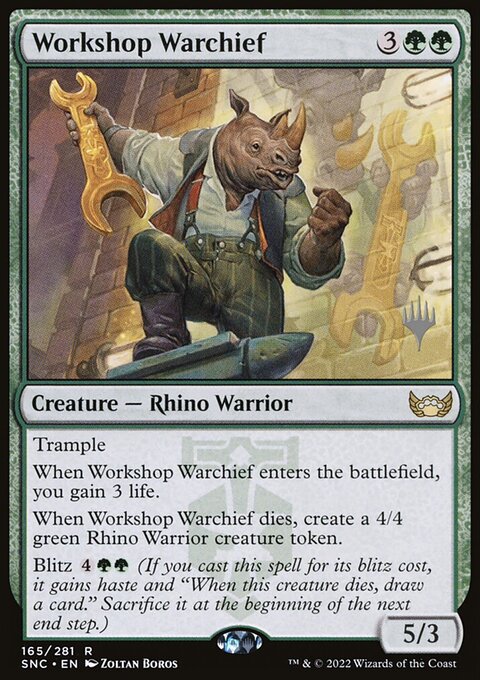 Workshop Warchief (Promo Pack) [Streets of New Capenna Promos]