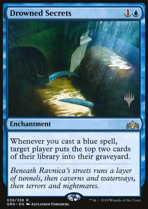 Drowned Secrets (Promo Pack) [Guilds of Ravnica Promos]