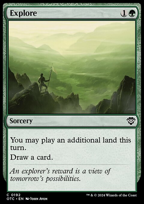 Explore [Outlaws of Thunder Junction Commander]