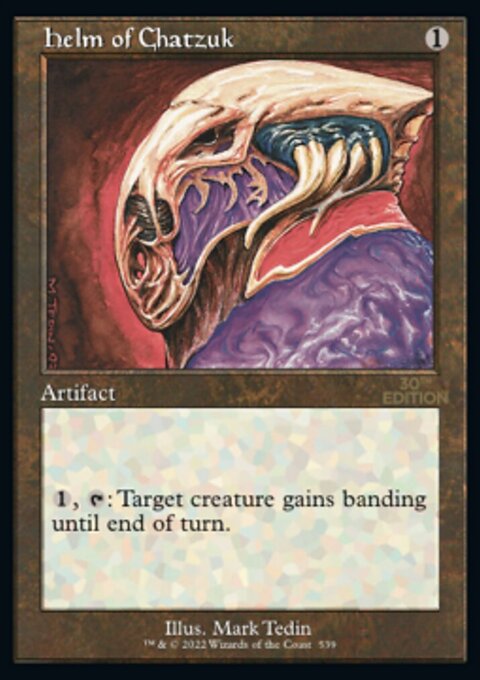 Helm of Chatzuk (Retro) [30th Anniversary Edition]