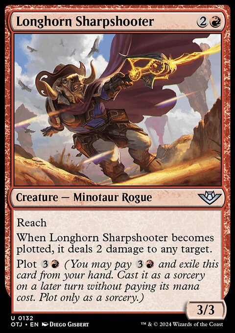 Longhorn Sharpshooter [Outlaws of Thunder Junction]
