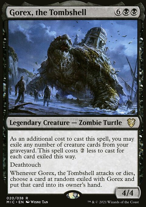Gorex, the Tombshell [Innistrad: Midnight Hunt Commander]