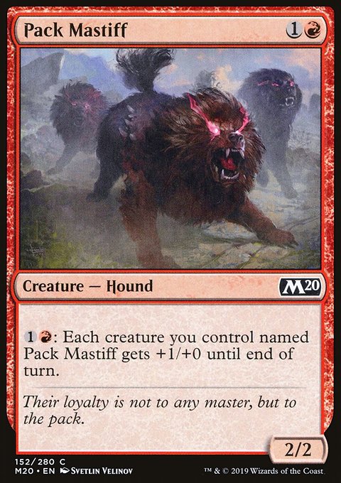 Pack Mastiff [Core Set 2020]