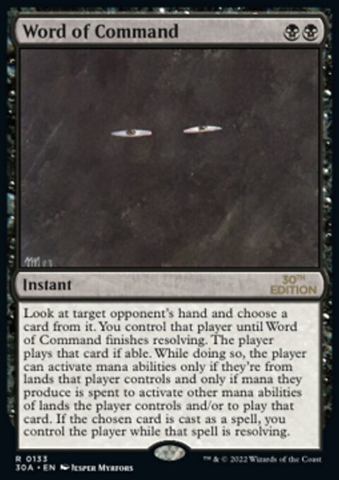 Word of Command [30th Anniversary Edition]