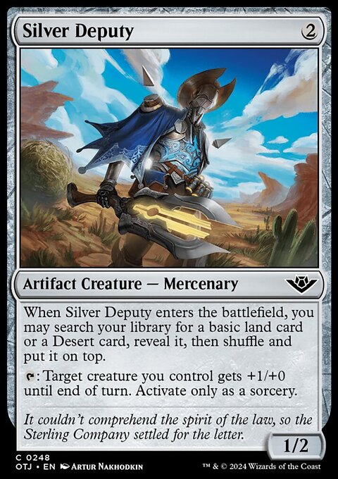 Silver Deputy [Outlaws of Thunder Junction]