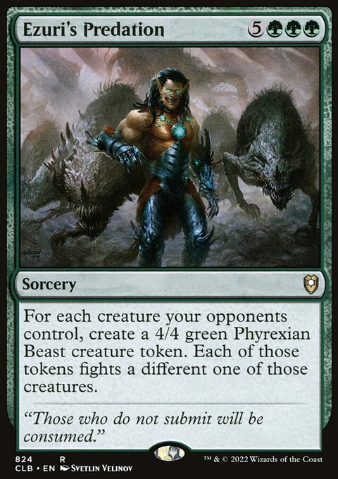 Ezuri's Predation [Commander Legends: Battle for Baldur's Gate]