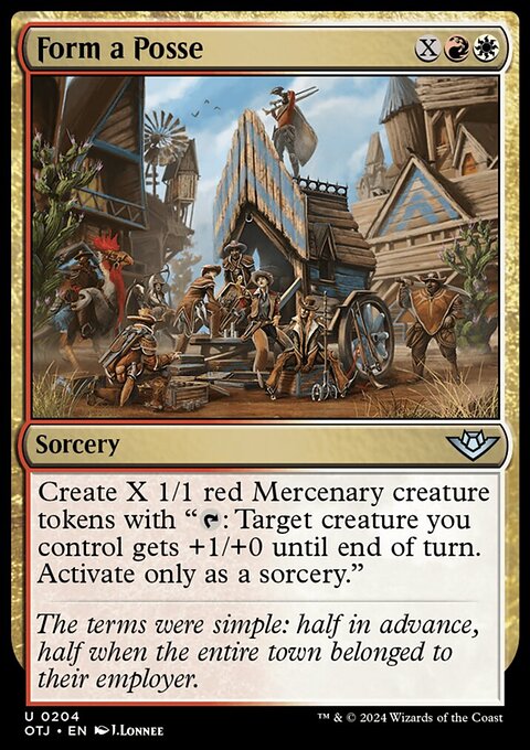 Form a Posse [Outlaws of Thunder Junction]