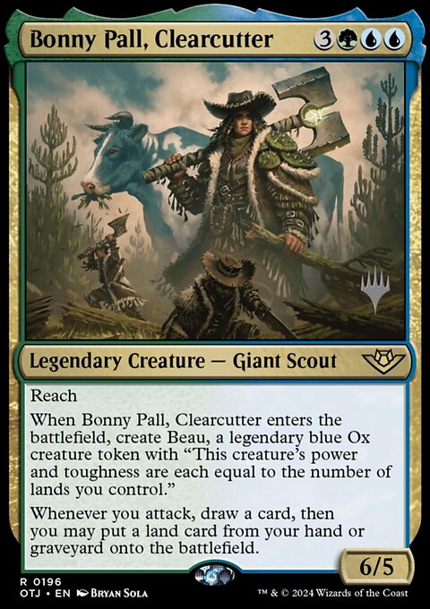 Bonny Pall, Clearcutter (Promo Pack) [Outlaws of Thunder Junction Promos]