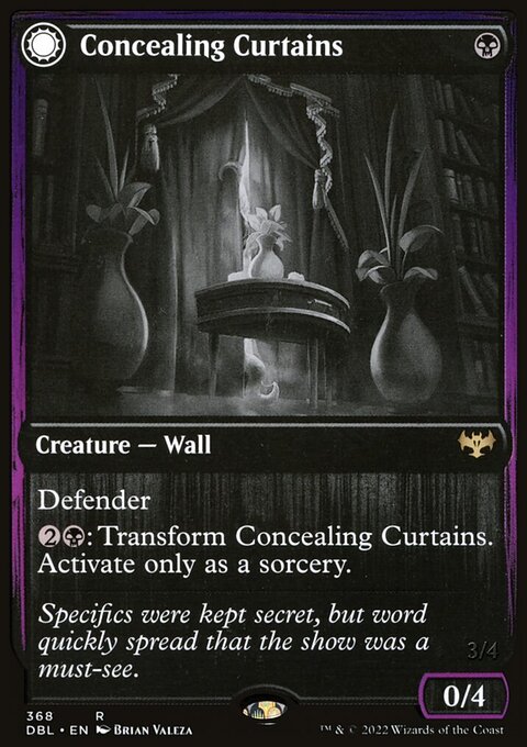 Concealing Curtains // Revealing Eye [Innistrad: Double Feature]