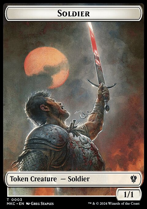 Soldier // Kobolds of Kher Keep Double-Sided Token [Murders at Karlov Manor Commander Tokens]