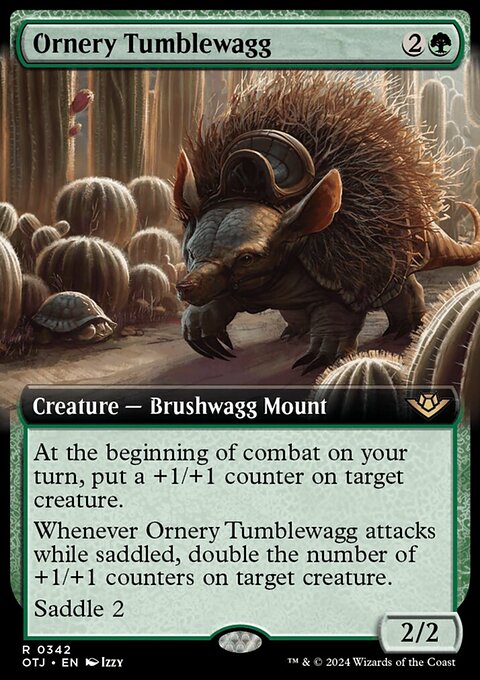 Ornery Tumblewagg (Extended Art) [Outlaws of Thunder Junction]