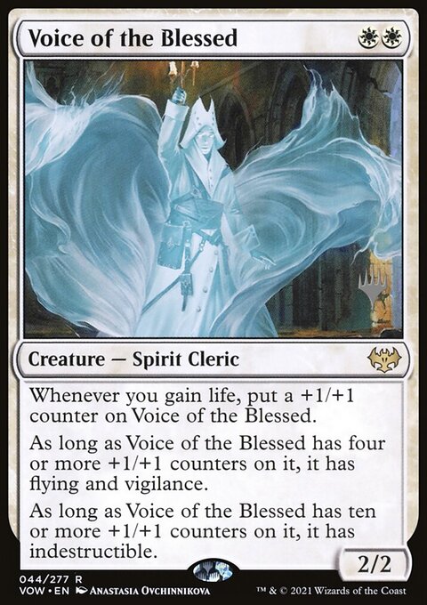 Voice of the Blessed (Promo Pack) [Innistrad: Crimson Vow Promos]