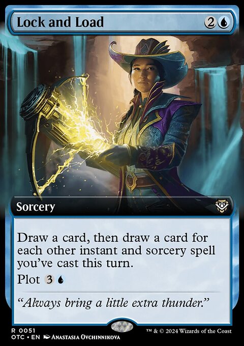 Lock and Load (Extended Art) [Outlaws of Thunder Junction Commander]