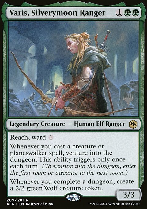 Varis, Silverymoon Ranger (Promo Pack) [Dungeons & Dragons: Adventures in the Forgotten Realms Promos]