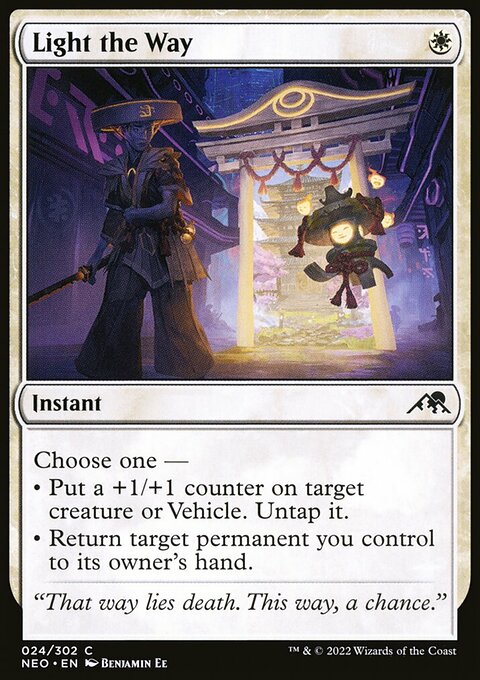 Light the Way [Kamigawa: Neon Dynasty]