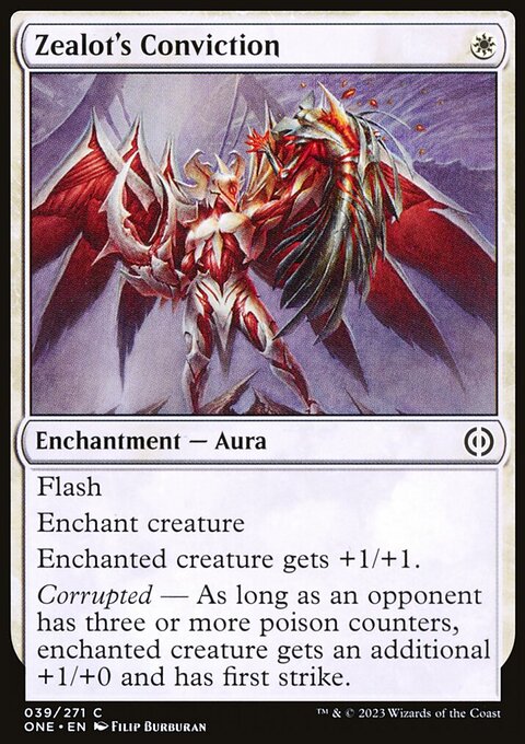 Zealot's Conviction [Phyrexia: All Will Be One]