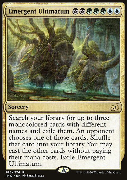 Emergent Ultimatum [Ikoria: Lair of Behemoths]