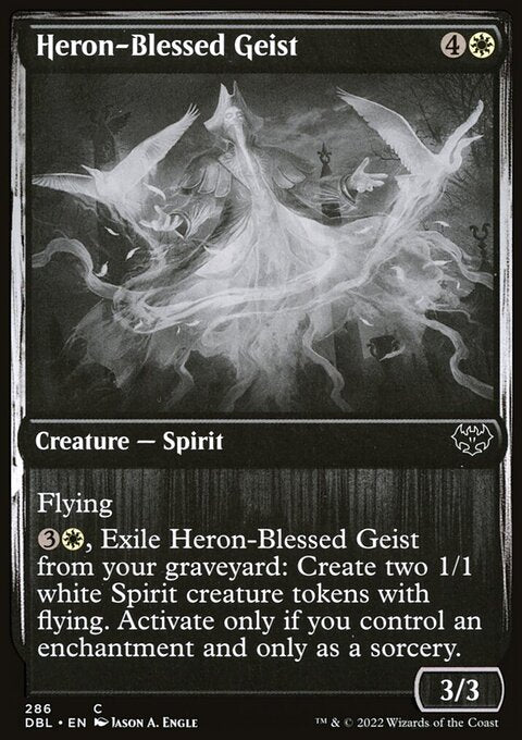 Heron-Blessed Geist [Innistrad: Double Feature]