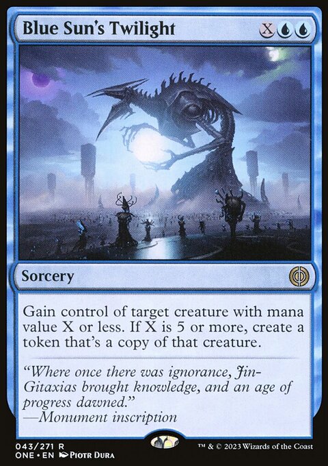 Blue Sun's Twilight [Phyrexia: All Will Be One]