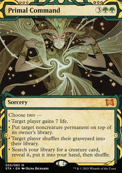 Primal Command [Strixhaven: School of Mages Mystical Archive]