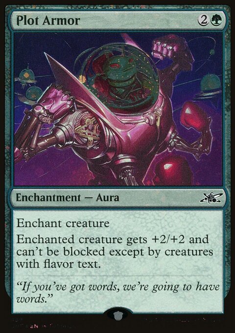 Plot Armor (Galaxy Foil) [Unfinity]
