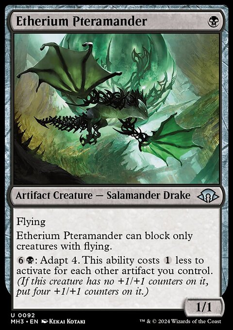 Etherium Pteramander [Modern Horizons 3]