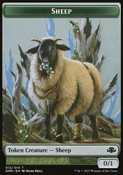 Insect // Sheep Double-Sided Token [Dominaria Remastered Tokens]
