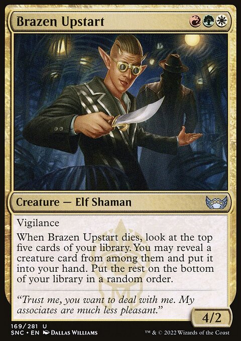 Brazen Upstart [Streets of New Capenna]