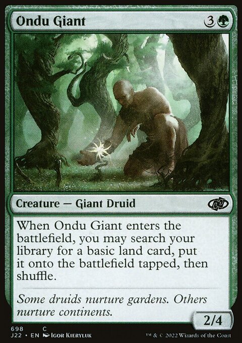 Ondu Giant [Jumpstart 2022]