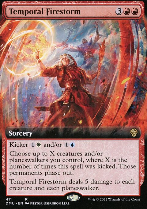 Temporal Firestorm (Extended Art) [Dominaria United]