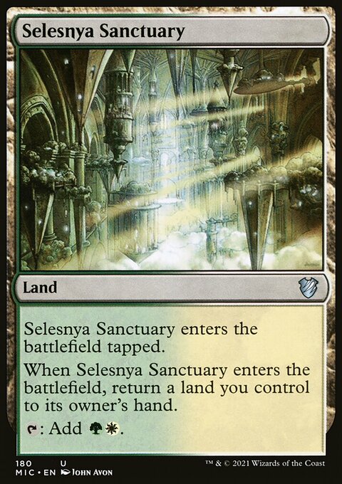Selesnya Sanctuary [Innistrad: Midnight Hunt Commander]