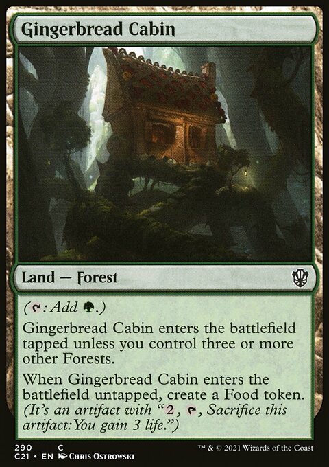 Gingerbread Cabin [Commander 2021]