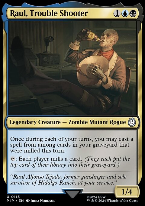 Raul, Trouble Shooter [Fallout]