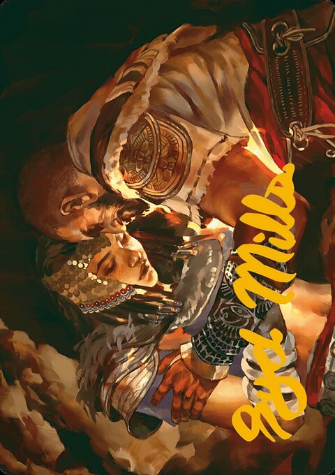 Cathartic Reunion Art Card (Gold-Stamped Signature) [Assassin's Creed Art Series]