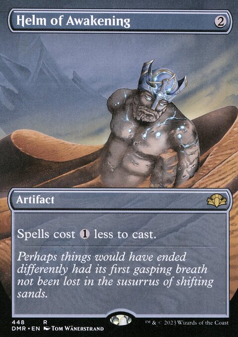Helm of Awakening (Borderless Alternate Art) [Dominaria Remastered]