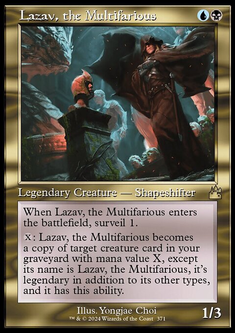 Lazav, the Multifarious (Retro) (Serialized) [Ravnica Remastered]