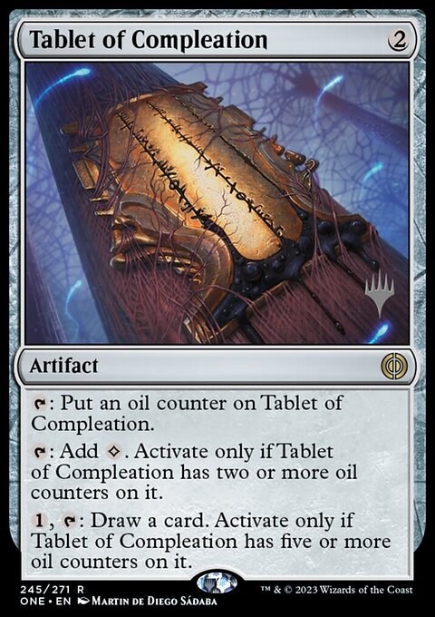Tablet of Compleation [Phyrexia: All Will Be One Prerelease Promos]