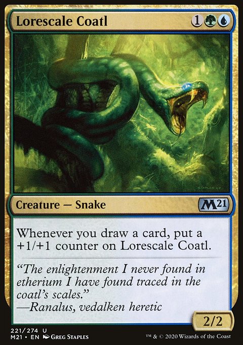 Lorescale Coatl [Core Set 2021]