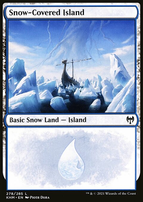 Snow-Covered Island (278) [Kaldheim]