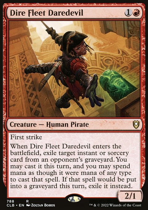 Dire Fleet Daredevil [Commander Legends: Battle for Baldur's Gate]