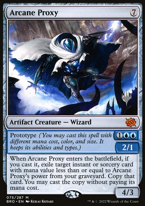 Arcane Proxy [The Brothers' War Prerelease Promos]