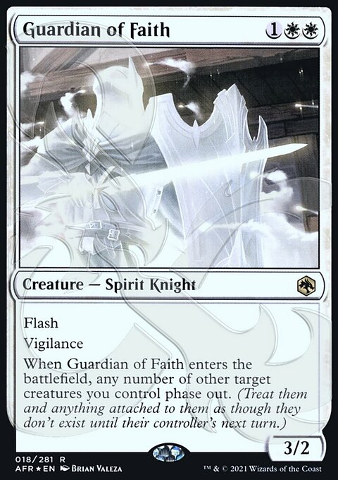 Guardian of Faith (Ampersand Promo) [Dungeons & Dragons: Adventures in the Forgotten Realms Promos]