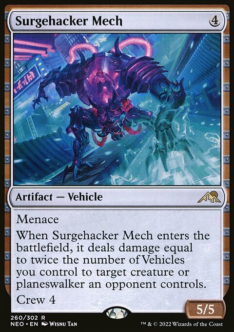 Surgehacker Mech [Kamigawa: Neon Dynasty]